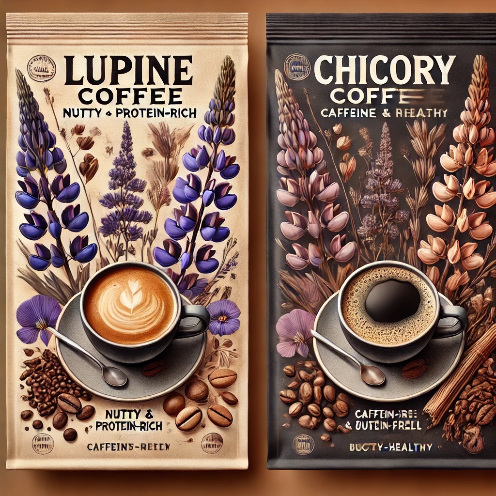 Lupine and Chicory as sustainable coffee alternative